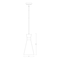 Z-Lite Soriano 1 Light Pendant, Matte Black 728P8-MB-BN - alternate 8